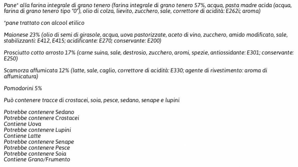 Gourmet Prosciutto Praga con Scamorza Affumicata e Pomodorini