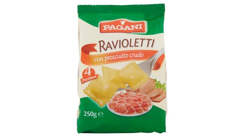 Ravioletti con Prosciutto Crudo
