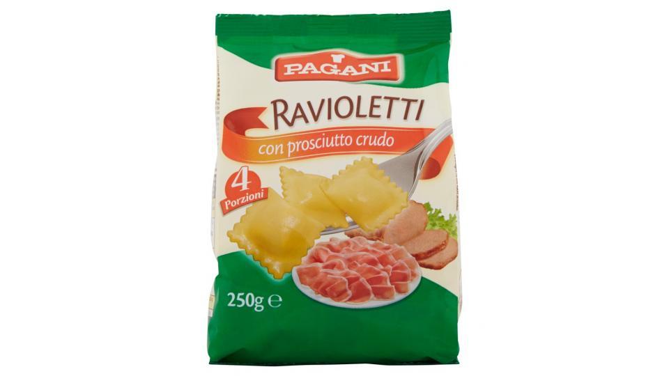 Ravioletti con Prosciutto Crudo