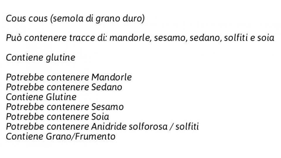 Scelti per Te Cous Cous
