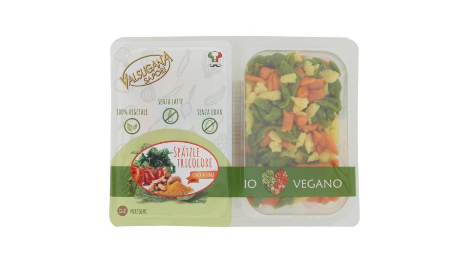 Spätzle Tricolore Vegani