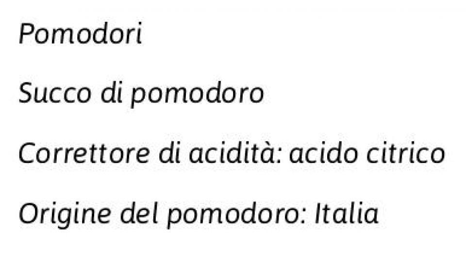 Polpa di Pomodoro Italiano