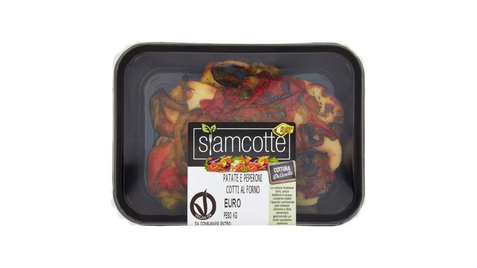 Patate e Peperoni Cotti al Forno
