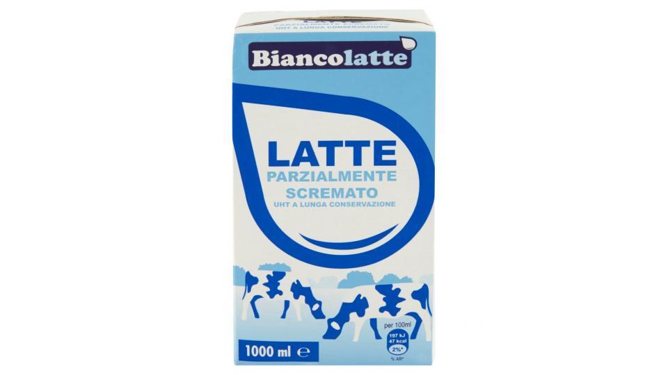 Latte Parzialmente Scremato Uht a Lunga Conservazione