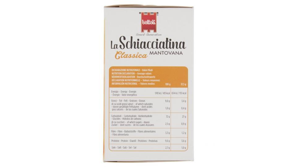 La Schiacciatina Mantovana Classico 4 x 37,5 g