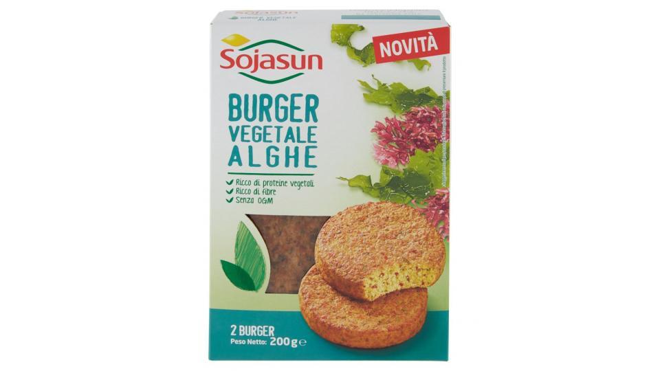 Burger Vegetale Alghe