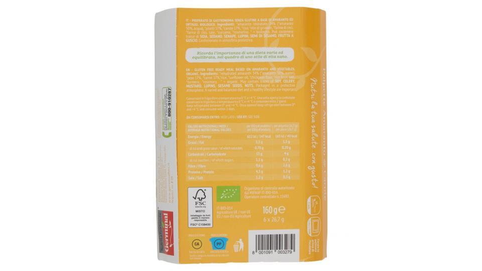Bio Polpette Amaranto & Carote 6 x 26,7 g