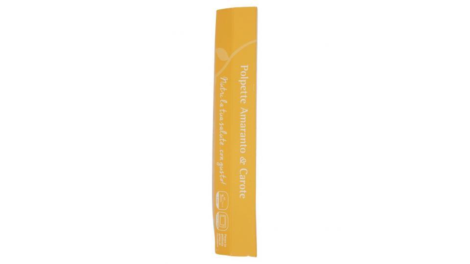 Bio Polpette Amaranto & Carote 6 x 26,7 g
