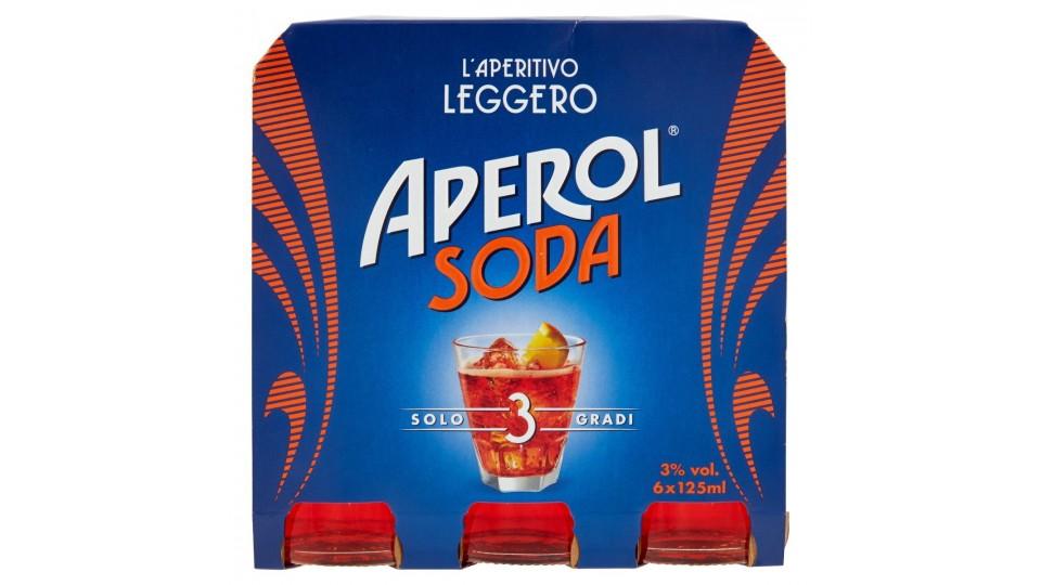 Aperol soda cluster x6