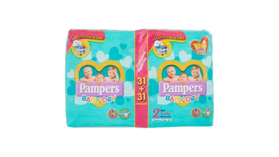PANNOLINI BABY DRY MINI