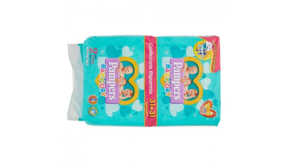 PANNOLINI BABY DRY MINI