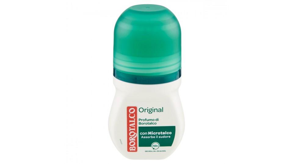 Borotalco - Deo Roll On, Originale, Profumo di Borotalco