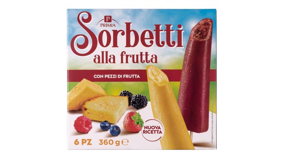 SORBETTI ALLA FRUTTA