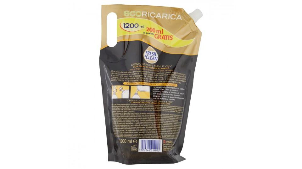 CREMA SAPONE OLIO ARGAN E AVENA