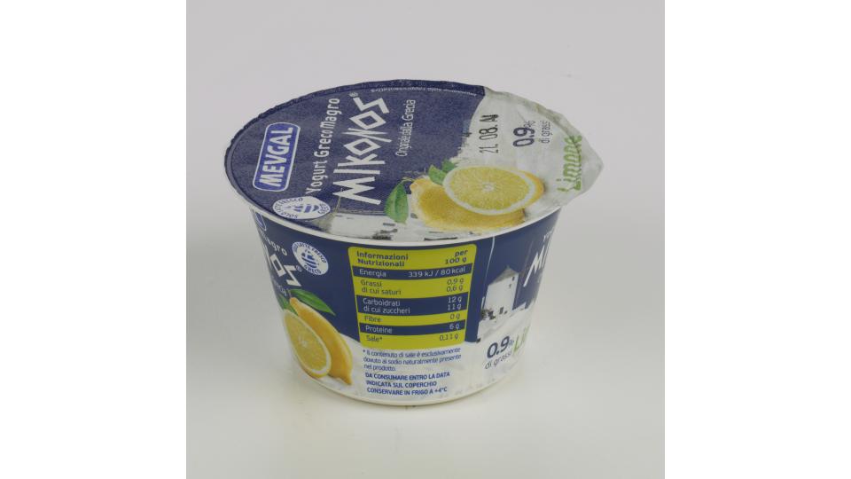 YOGURT GRECO MAGRO LIMONE