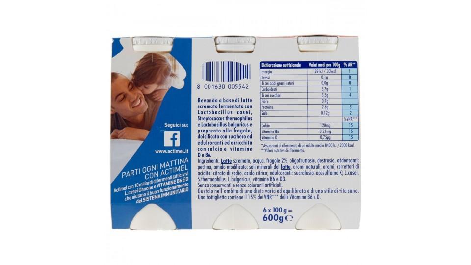 ACTIMEL MAGRO FRAGOLA 0.1%