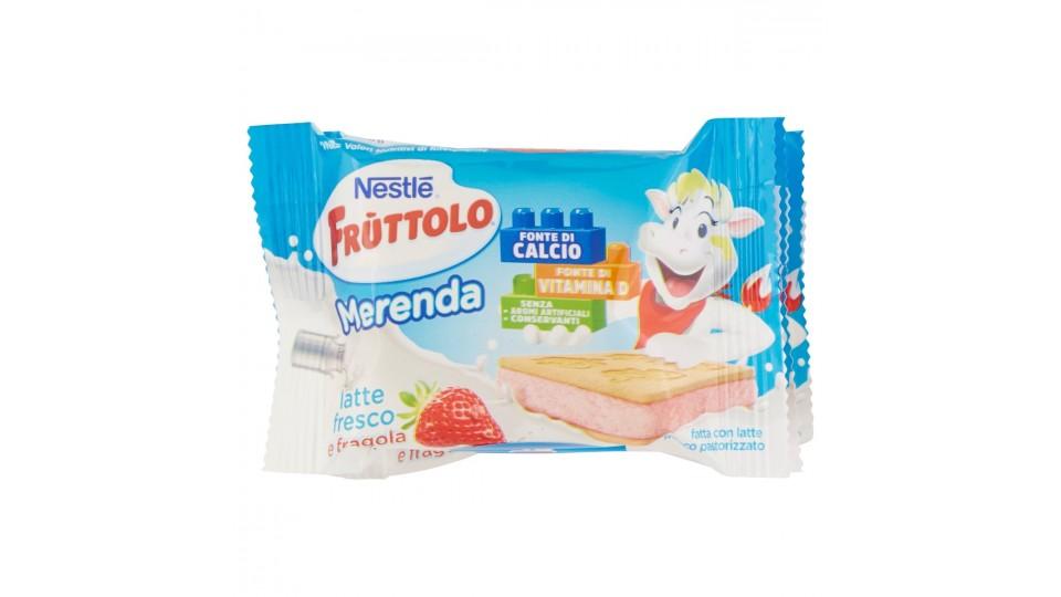 MERENDA LATTE E FRAGOLA