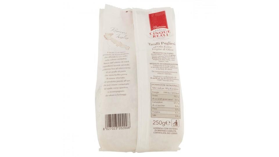TARALLI PUGLIESI OLIO EXTRA VERG.