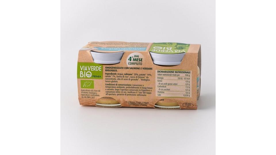 OMOGEN. SALMONE PATATE E CAROTE