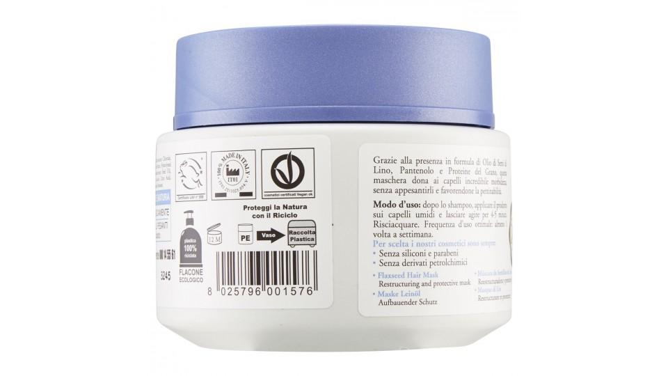 MASCHERA SEMI DI LINO