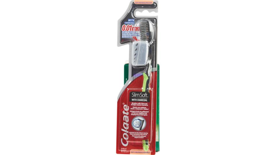 SPAZZOLINO SLIM SOFT CARBONE