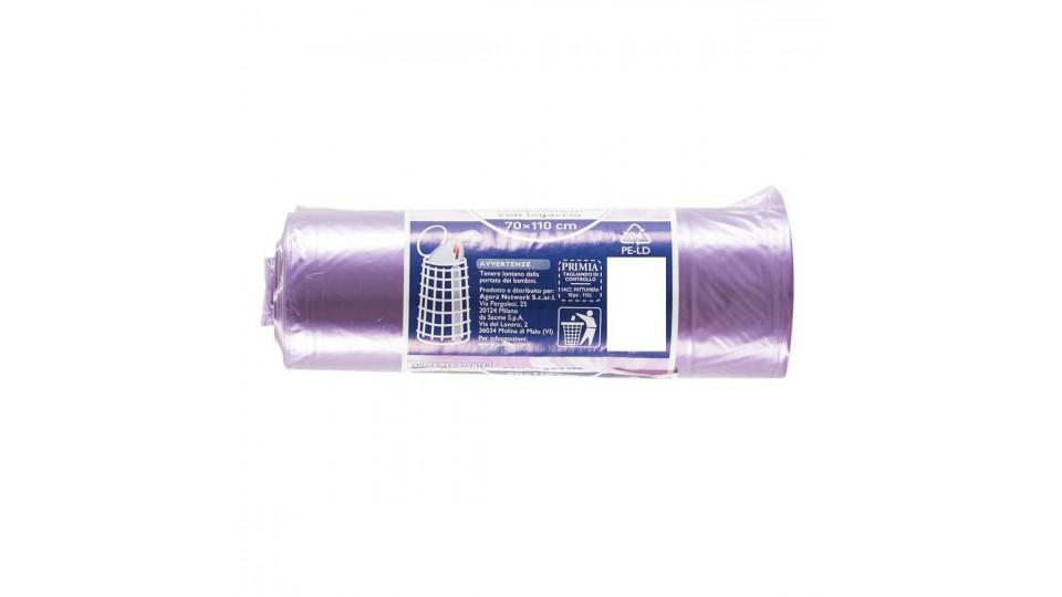 SACCHI VIOLA TRASP.70X110