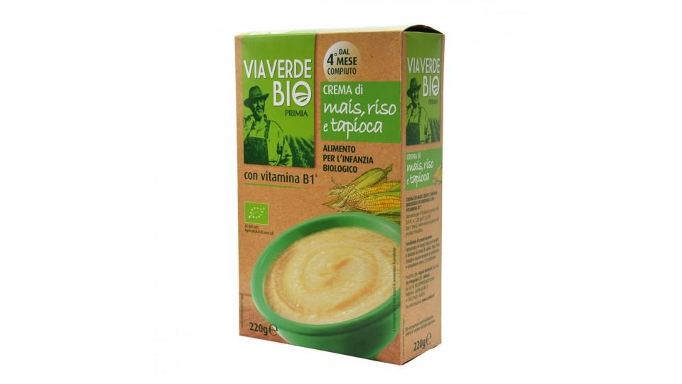 CREMA MAIS E TAPIOCA