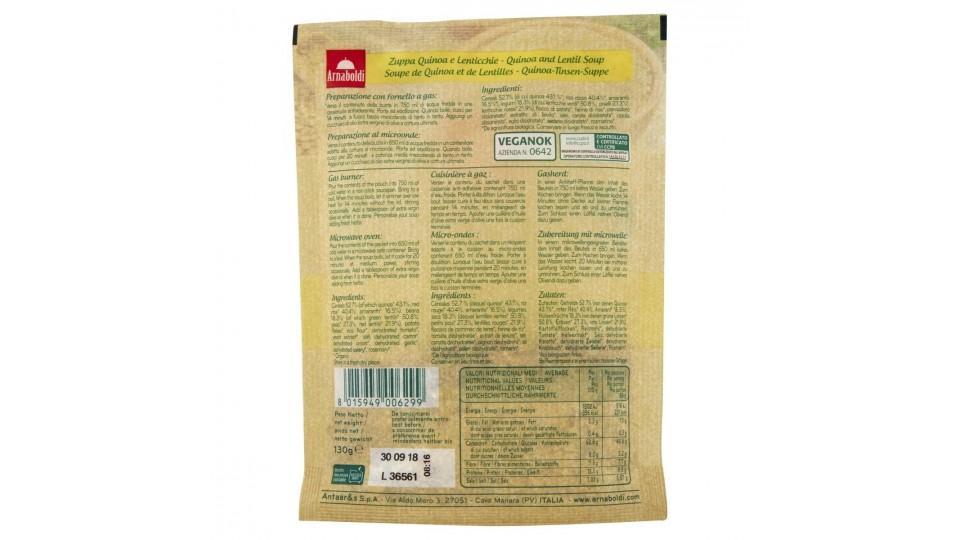 ZUPPA QUINOA/LENTICCHIE BIO