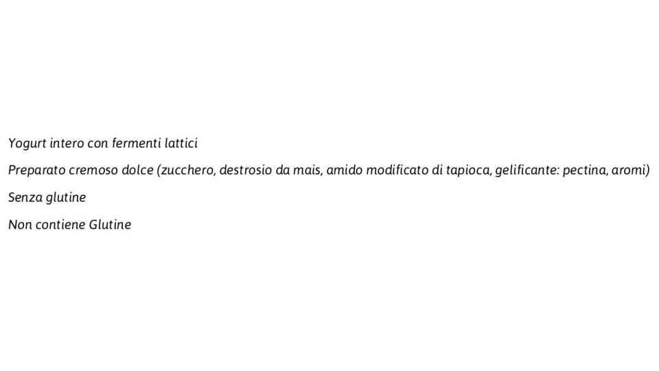 Yogurt Dolce Cremoso