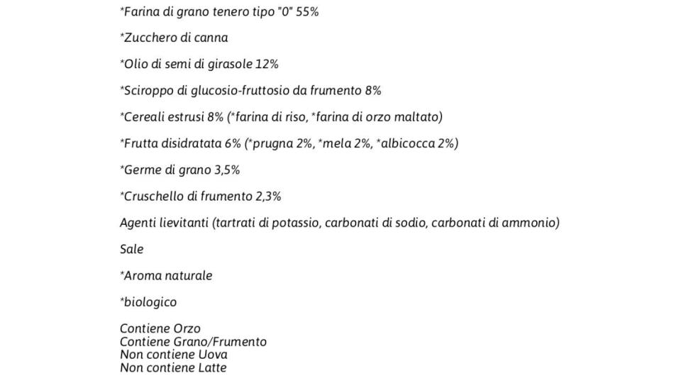 La Via del Grano Biscotti al Muesli
