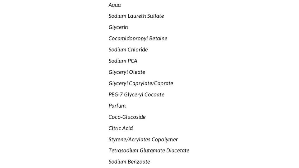 Sapone Liquido Idratante