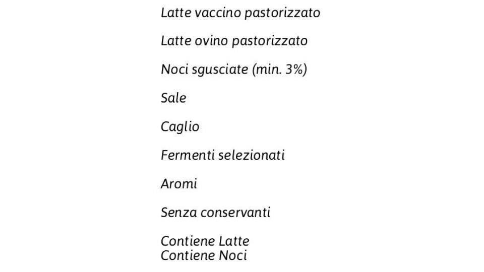 I Tipici Formaggio Misto alle Noci