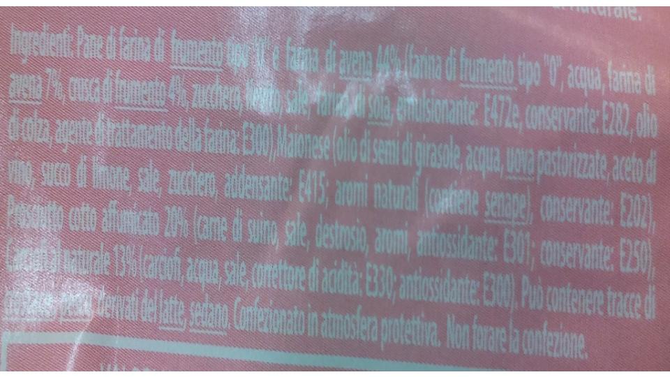 I Tramezzini Viva la Mamma con Prosciutto Praga e Carciofi