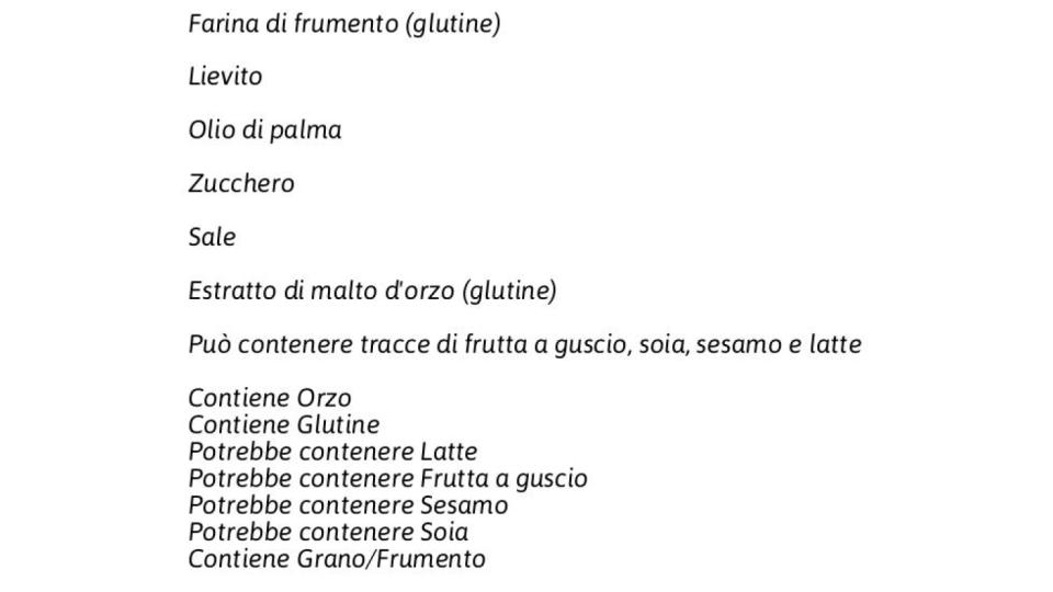 Fette di Grano Classiche 40 Fette