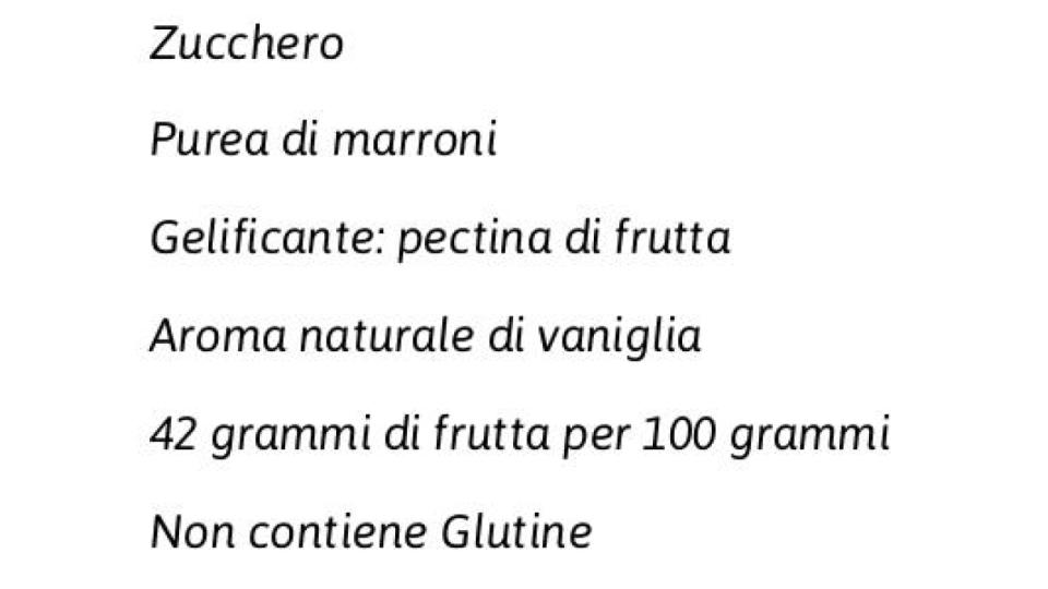 I Frutteti di Oswald Crema di Marroni Vegana e senza Glutine