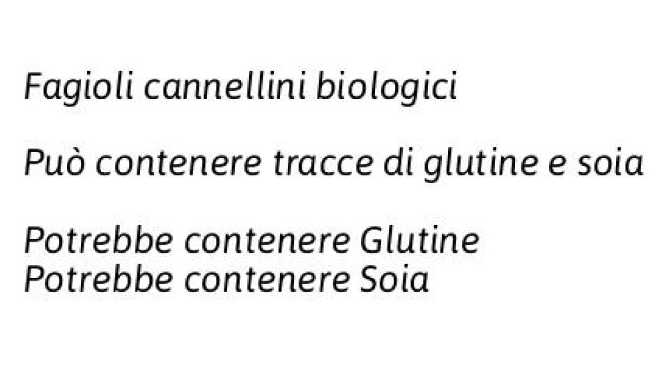 Fagioli Cannellini Cotti al Naturale Bio