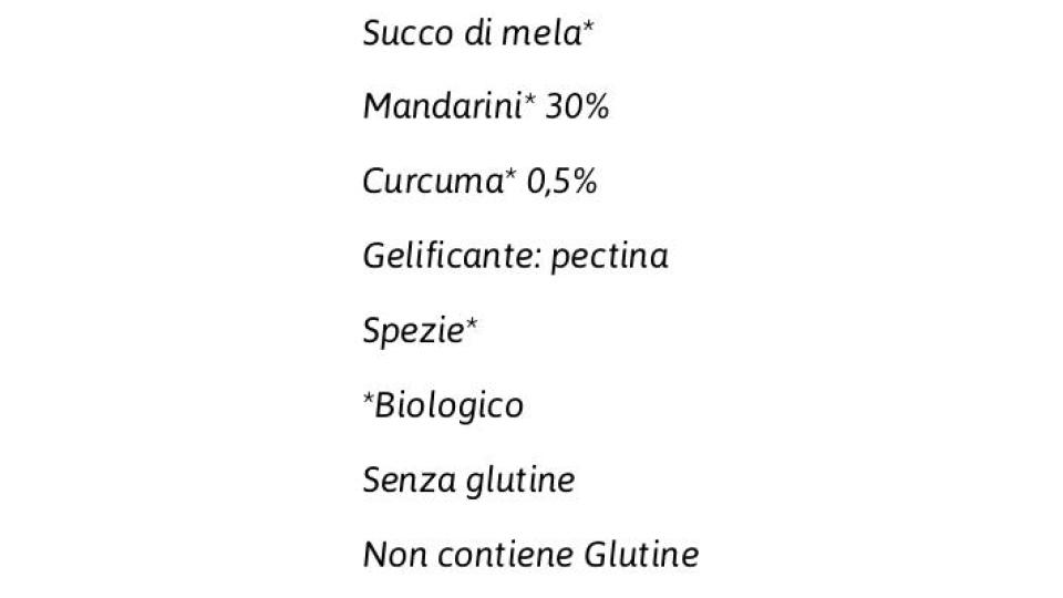 Fiordifrutta Mandarino e Curcuma