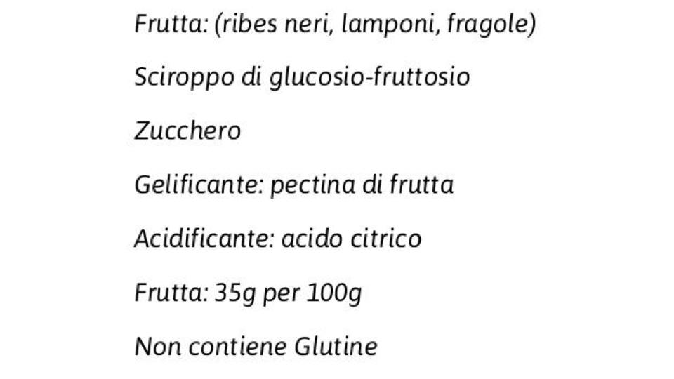 La Pasticcera Frutti di Bosco