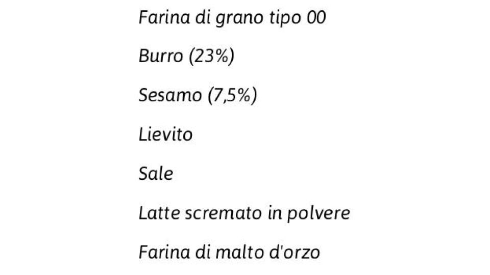 Bastoncini Sesamo
