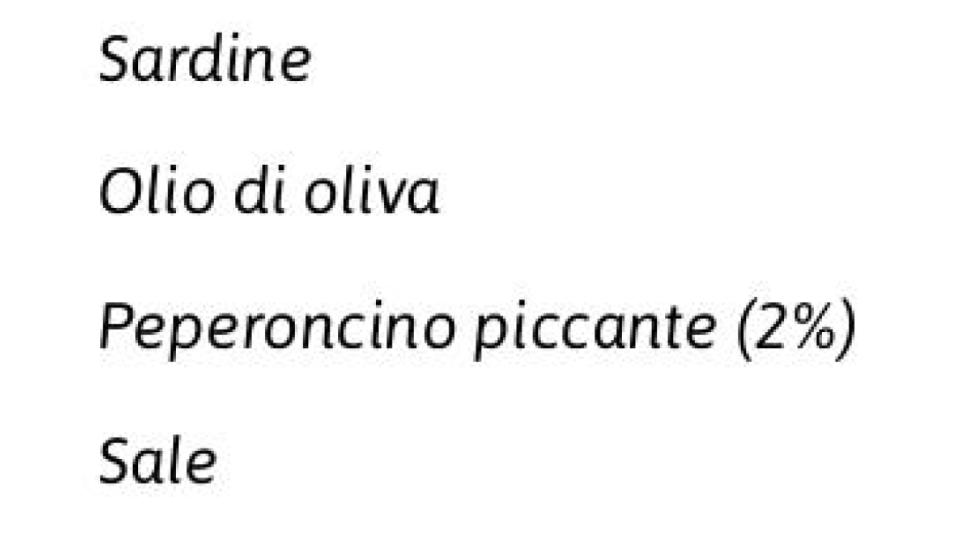 Sardine Grigliate Piccanti
