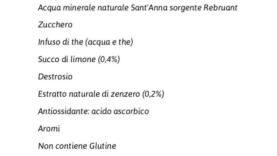 Sant'Anna Zenzero e Limone 2 x 200 Ml