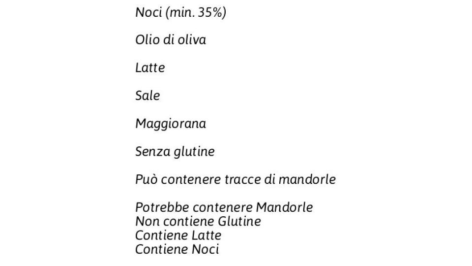 Salsa di Noci Senz'Aglio