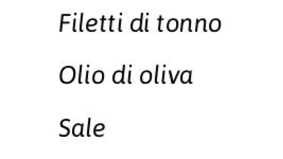 Tonno all'Olio di Oliva in Filetti
