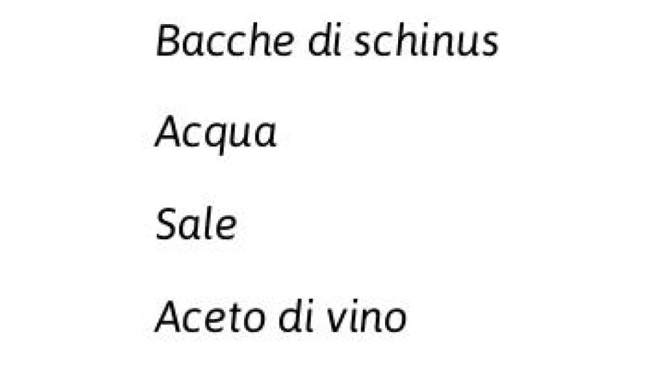 Bacche Rosa in Salamoia