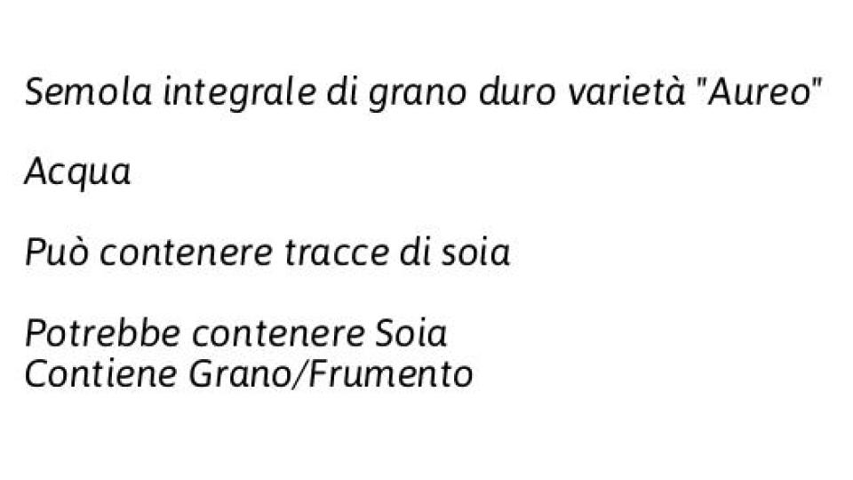 Fusilli Integrali N. 141