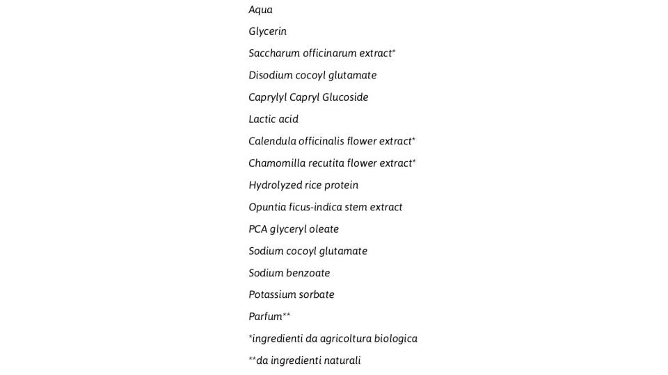 Mousse Detergente Delicata Pelli Sensibili