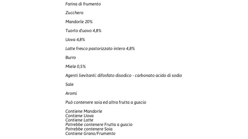 Cantuccini Toscani Igp alle Mandorle
