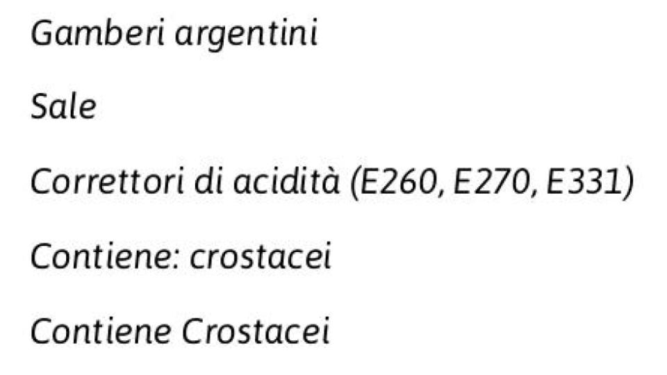 Code di Gamberi Argentini