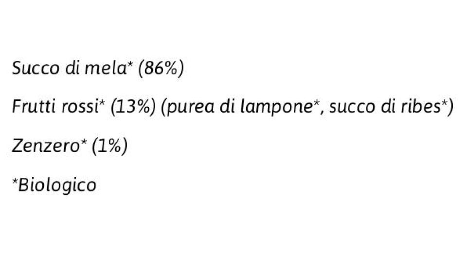 Mela e Frutti Rossi con Zenzero