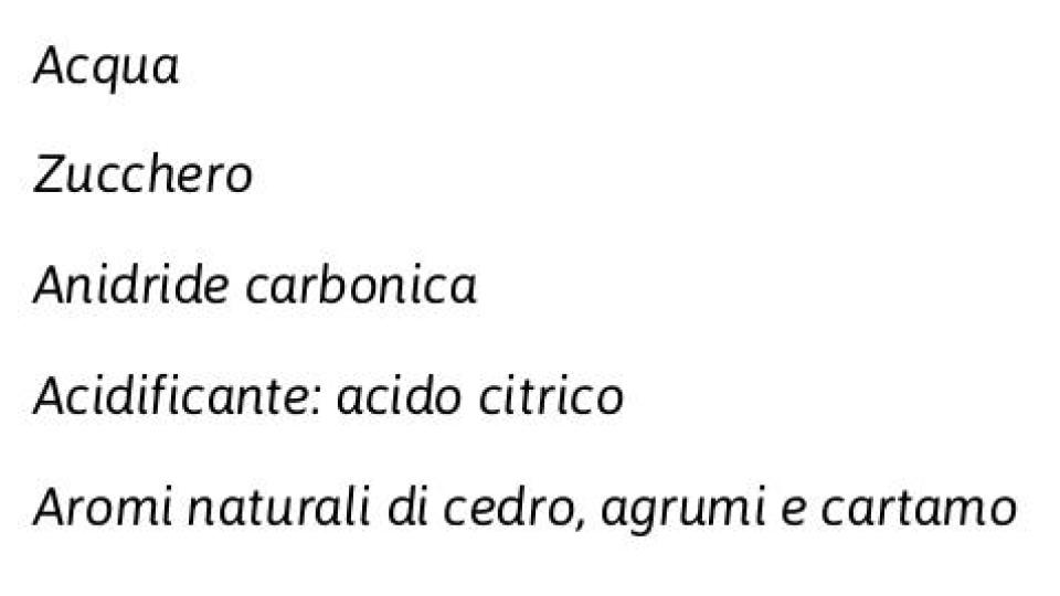 Soda Cedrata 6 x 18 Cl